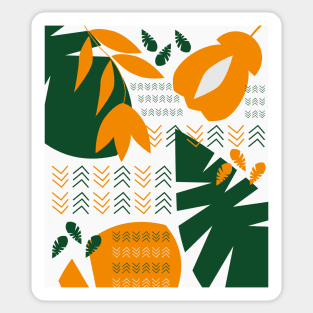 Abstract bohemian garden Sticker